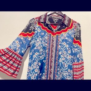 ALICE + OLIVIA Floral Blouse in Small